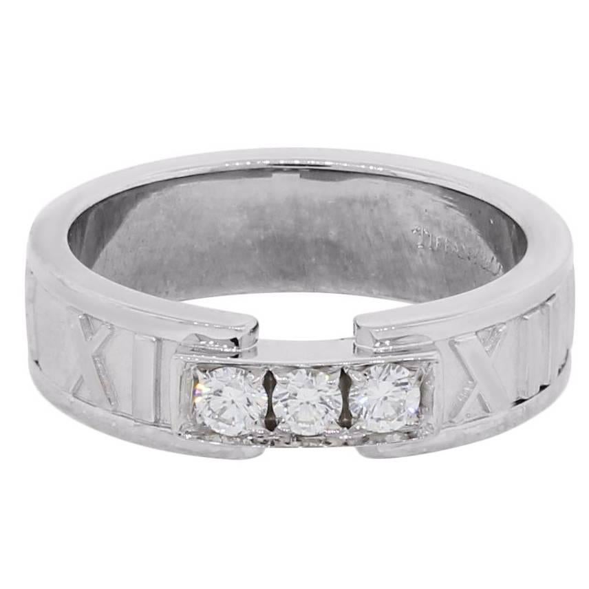 Tiffany & Co. Atlas Diamond white gold Ring