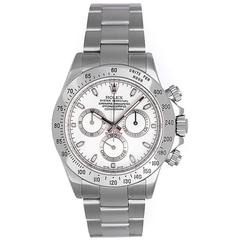 Rolex Stainless Steel Daytona Chronograph Automatic Wristwatch Ref 116520