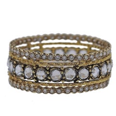 Buccellati Diamond Gold Wedding Band Ring