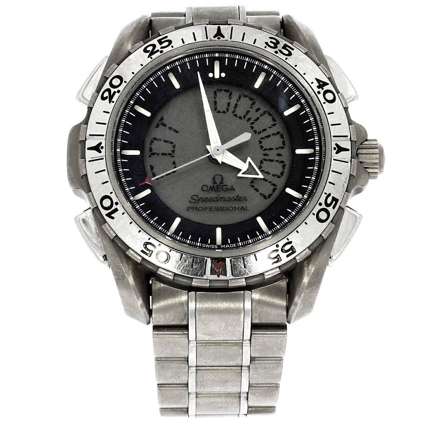 Omega Titanium Speedmaster X-33 Quartz Wristwatch, 2003