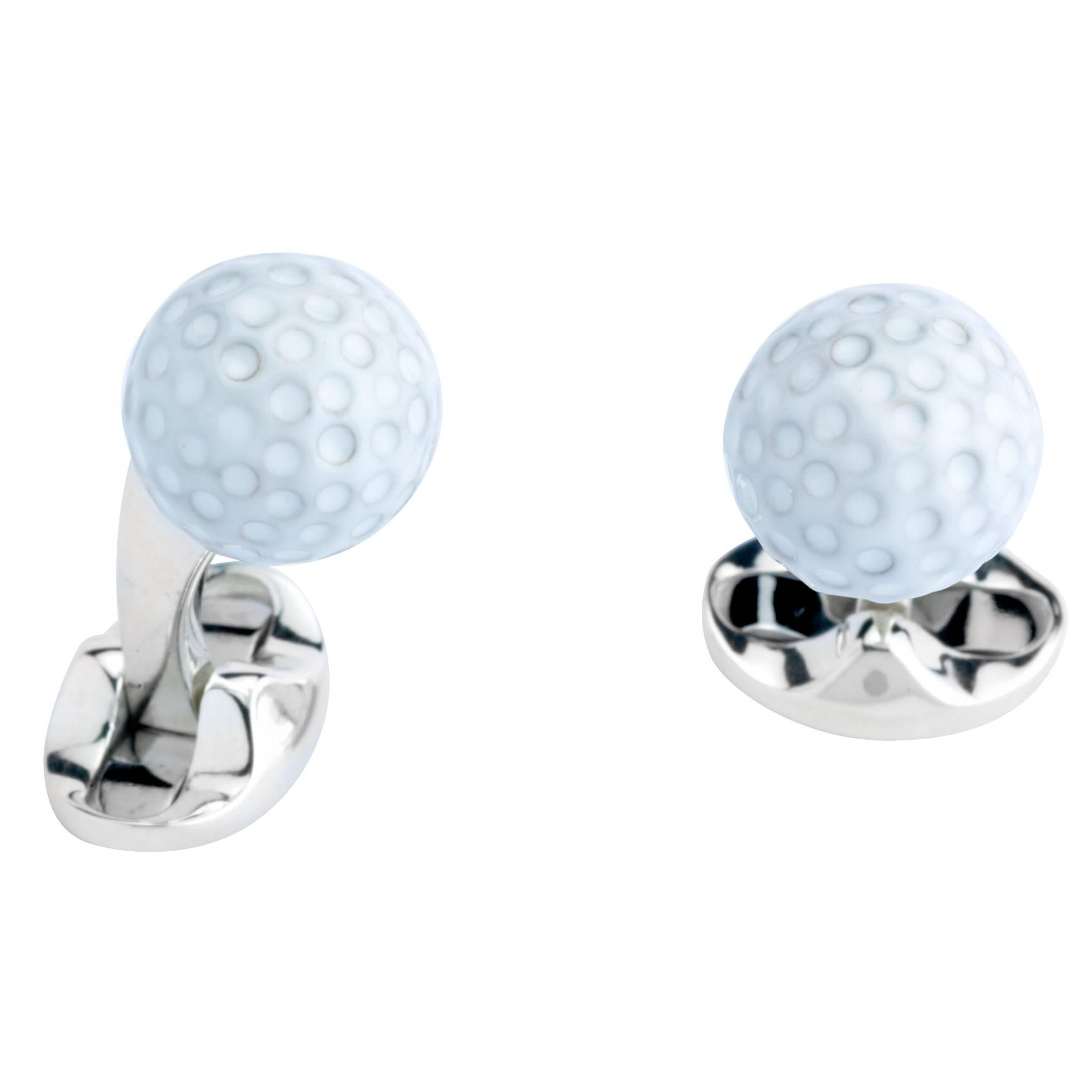 Deakin & Francis Golf Ball Cufflinks For Sale