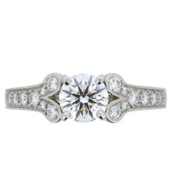 Cartier ‘Ballerine’ 1.06 Carat Round Brilliant Cut Diamond Engagement Ring 7
