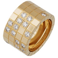 Vintage Cartier 18 Karat Yellow Gold Lanieres Ring