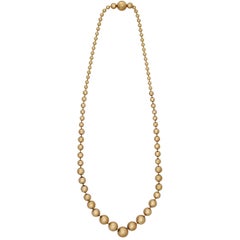 Cartier 18K Yellow Gold Necklace Length: 16"