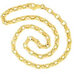 Vintage UnoAErre 1970s Gold Necklace