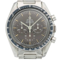 Omega Stainless Steel Tropical Speedmaster Wristwatch Ref 145.022
