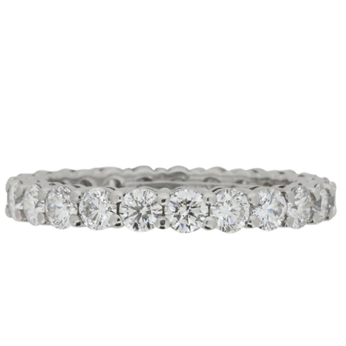 Tiffany & Co. 1.87 Carat Diamond Eternity Ring