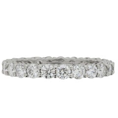 Tiffany 
Co. 1.87 Carat Diamond Eternity Ring
