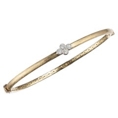 Jude Frances Diamond Quad Bracelet in 18 Karat Yellow Gold