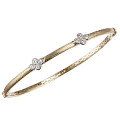 Jude Frances Diamond Quad Bracelet in 18 Karat Yellow Gold 8