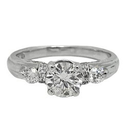 Used Verragio 1.10 Carat Diamond Platinum Engagement Ring