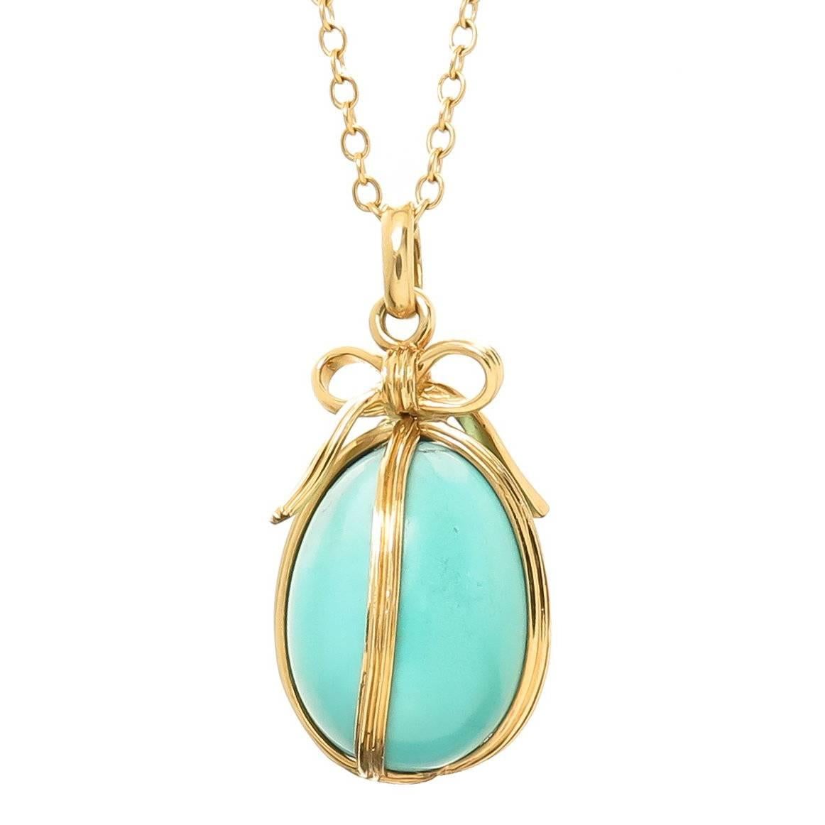 Jean Schlumberger for Tiffany & Co. Egg Pendant Necklace