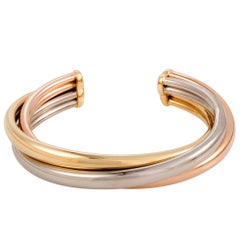 Cartier Trinity Gold Cuff Bracelet