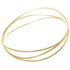 Tiffany & Co. Elsa Peretti Yellow Gold Wave Bracelet