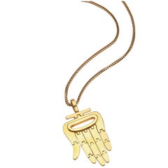 Aldo Cipullo Hamsa Pendant