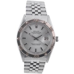 Montre-bracelet Rolex Datejust Turn-O-Graph "Thunderbird" en or blanc et acier inoxydable