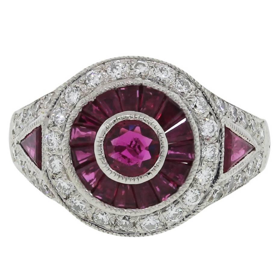 Ruby and Diamond Ring