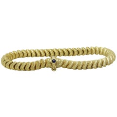 Ladies Chiampesan Italy Yellow Gold Bracelet