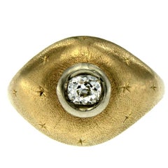 Florentine Gold Diamond Ring