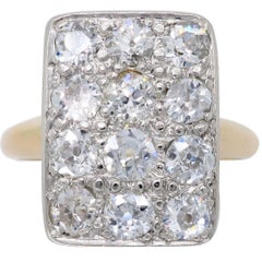 Vintage 1.08 Carat Diamond Cocktail Ring