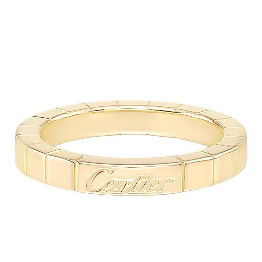Cartier Yellow Gold Lanières Band Ring