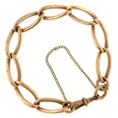 Antique Gold Link Bracelet, circa 1900s