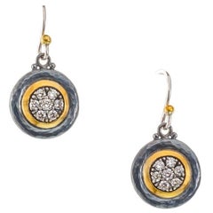 Gurhan “Moonstruck” Diamond Button Earrings