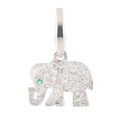 Cartier Diamond Elephant Charm