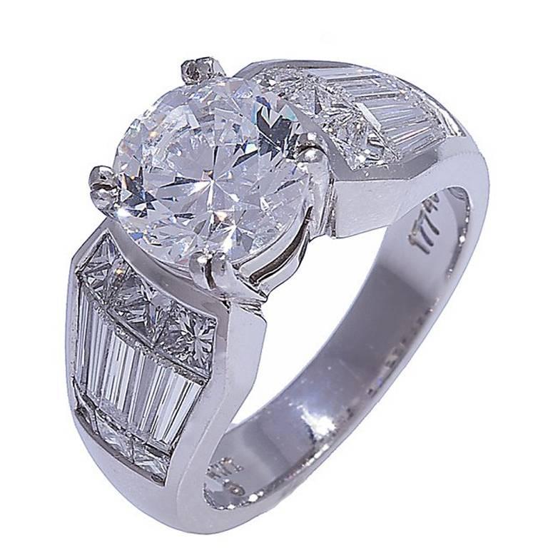 Nova Platinum Diamond Ring For Sale