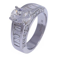 Gumuchian Captiva Ring with Oval Diamond