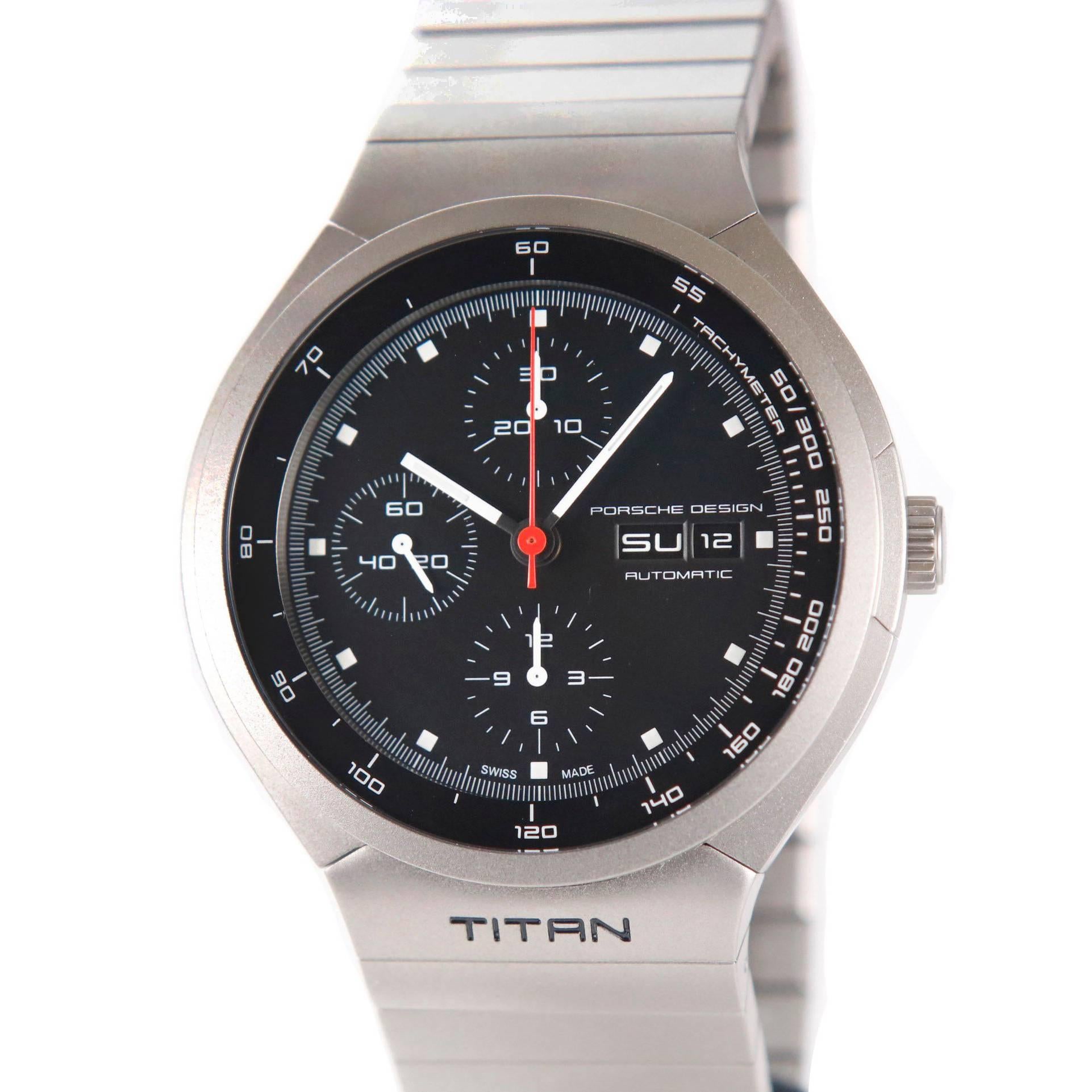 Eterna Titanium 30 Anniversary Porsche Design Titan Wristwatch Ref P’6530