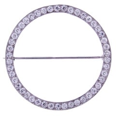 Tiffany & Co. 1930s Circle Brooch