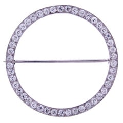 Tiffany & Co. 1930s Circle Brooch