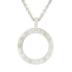 Bulgari Bvlgari Collection White Gold Diamond Necklace Bulgari Bvlgari Collection White Gold Diamond Necklace