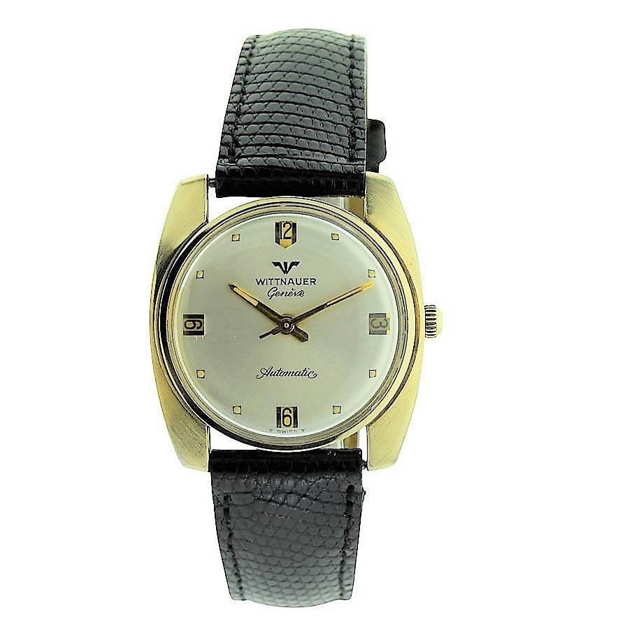 Wittnauer Gold Filled Dress Style Automatic Winding Watch, circa 1960s