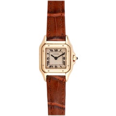 Cartier Ladies Yellow Gold Panthere Quartz Wristwatch