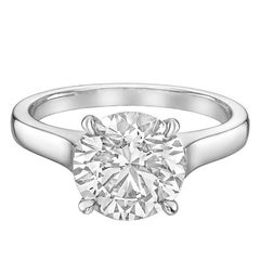 Betteridge 2.71 Carat Round Brilliant Diamond Engagement Ring