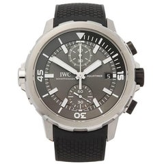 Used IWC Aquatimer Sharks Chronograph Stainless Steel Gents IW379506