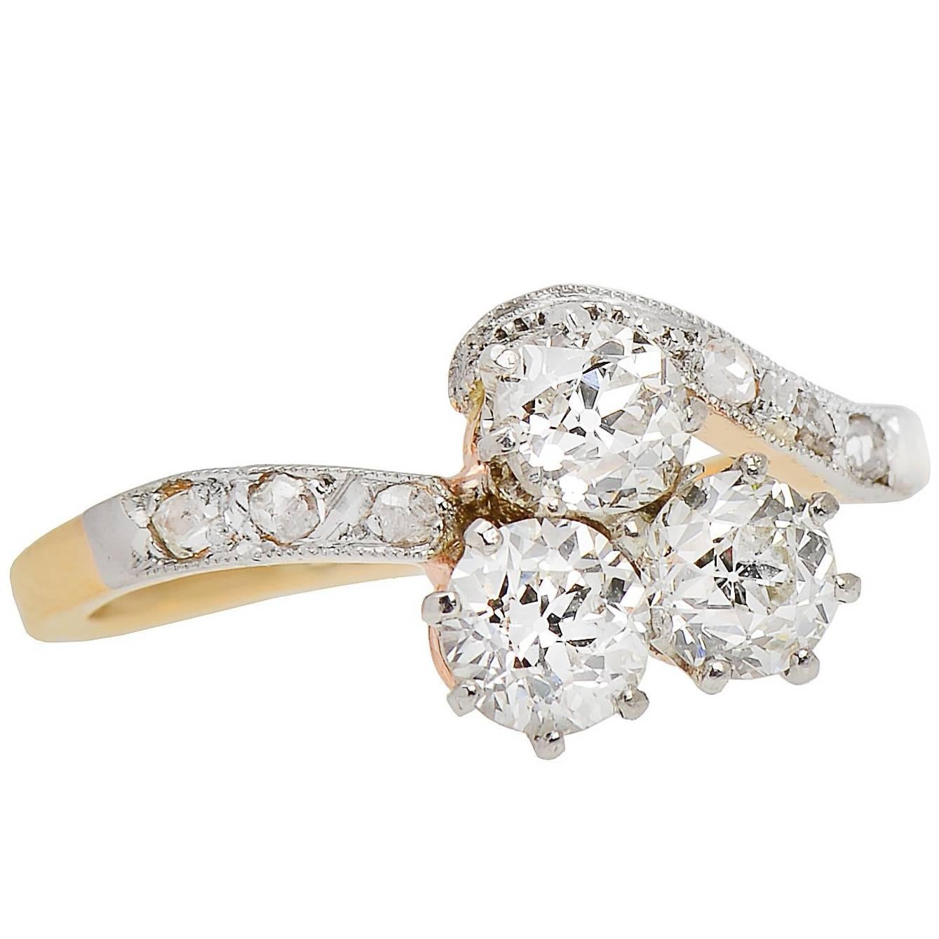 asymmetrical engagement ring asymmetrical engagement ring