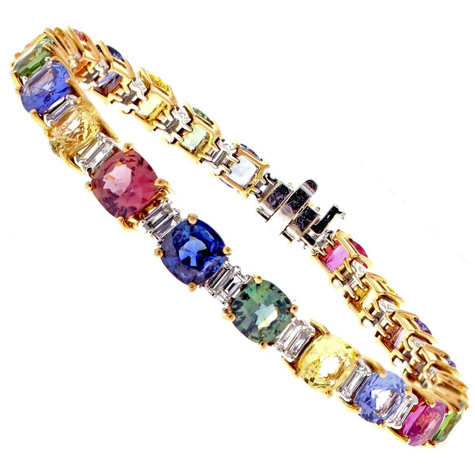 Harry Winston Diamond Loop Bracelet For Sale at 1stDibs | harry winston ...
