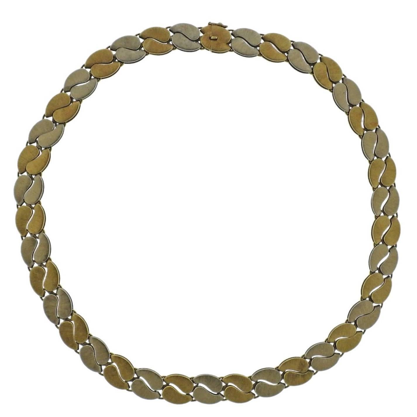 Mario Buccellati Gold Link Necklace