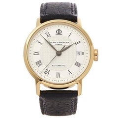 Baume & Mercier Classima 18 Karat Yellow Gold Gents 66547