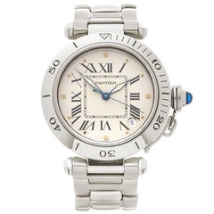 Cartier Pasha de Cartier Stainless Steel Gents 1030