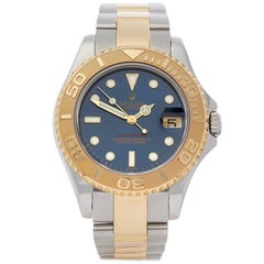 Rolex Yacht-Master Stainless Steel and 18 Karat Yellow Gold Ladies 68623