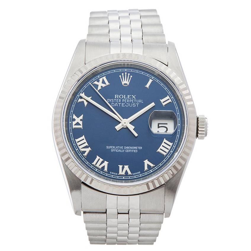 Rolex Datejust Stainless Steel Gents 16234