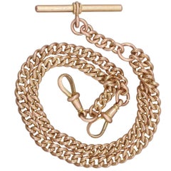 Antique 9k Gold Pocket Watches 9 At 1stdibs 1900s Antique Yellow Gold Double Albert Watch Chain