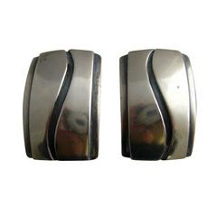 Paul Lobel American Modern Studio Sterling Silver Cufflinks