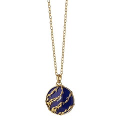Monica Rich Kosann 18 Karat Yellow Gold "One of a Kind" Fish Charm Necklace