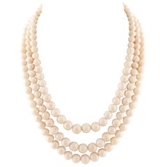 Coral Multi-Strand Necklaces