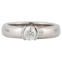 Tiffany Etoile Diamond Platinum Engagement Ring